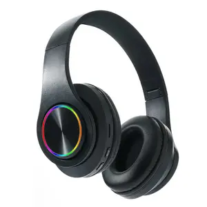 Écouteurs de jeu BT5.0 Écouteurs supra-auriculaires Casques d'écoute 7 heures Écouteurs sans fil à réduction de bruit