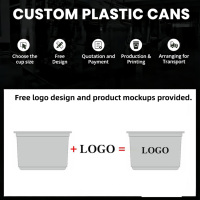 Contenants ronds transparents en PET pour aliments, avec logo imprimé personnalisé, jetables, 8oz, 12oz, 16oz, 24oz, 32oz, bols à açaï en plastique