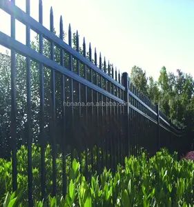 热卖高品质装饰铝 Lowes 铁锻造栏杆围栏面板时尚元素
