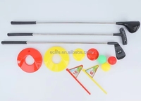 Mini jouet de golf en plein air de haute qualité Jeu de sport pour enfants Jeu de balle Jeux de sport en plastique