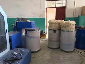 Équipement de cardage de fibres animales haute capacité Yuanquan, machine à filer le cachemire haute vitesse pour la fabrication de touffes de laine - Product Image 4