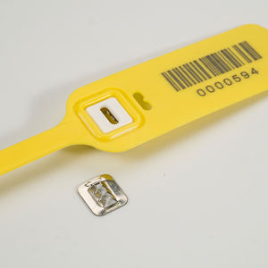 Hebilla de plástico Autenticidad Zip <span class=keywords><strong>Tag</strong></span> Etiquetas Colgar Logotipo personalizado Colgando Etiquetas al por menor Sello de plástico - Product Image 6