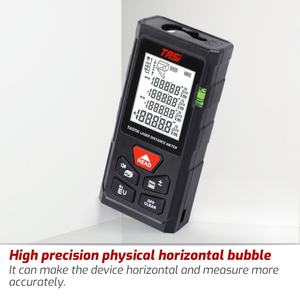 TASI TA511C Télémètre laser numérique mini 100m avec niveau à bulle - Product Image 4