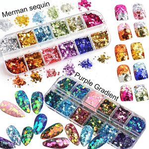 24 Colores Ecológicos, Esmalte de Uñas Camaleón Holográfico con Diseño Degradado Láser 3D, Brillantina con Material PET - Product Image 3
