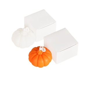 Velas Aromáticas con Forma de Calabaza, Cera de Soja, Decoración para el Hogar, Regalo Artesanal de Halloween - Product Image 2