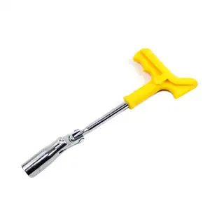 Oem 5/8 "13/16" T-Handle Spark Plug Socket Universal Joint Spark Plug Wrench Soquete Handle Spark Plug Chave Galvanizada