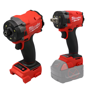 Bộ công cụ 18V không dây màu đỏ 5 trong 1 được thiết lập với cờ lê tác động, máy mài góc, tuốc nơ vít, máy khoan 3-trong-1impact dụng cụ điện chuyên nghiệp - Product Image 2