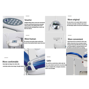 Sillón Dental Eléctrico Premium con <span class=keywords><strong>Motor</strong></span> Silencioso Reclinable en Posición Cero Ergonómica, Asiento de Espuma Viscoelástica que Reduce la Fatiga del Médico - Product Image 6