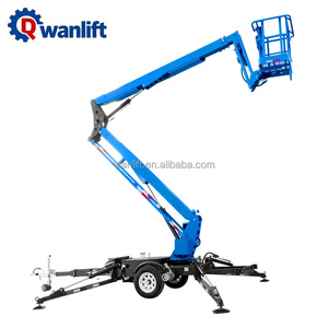 Elevador Portátil Ava Telescópico de 12m-24m, Remolcable, con <span class=keywords><strong>Plataforma</strong></span> Elevadora Pequeña, Qdwanlift WL Multicombustible - Product Image 1