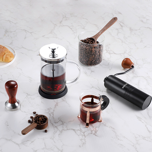 Presse à café en <span class=keywords><strong>verre</strong></span> borosilicate transparent de haute qualité avec logo et boîte personnalisés - Product Image 4