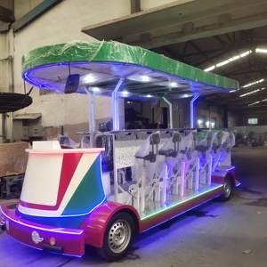 Kit de vélo électrique 3 vitesses pour brasserie, cadre en acier à brides, freins à disque hydrauliques, fourche à suspension, capacité de charge 1200 kg, idéal pour la ville, les fêtes et les pubs - Product Image 2