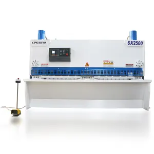 New QC11K CNC Hydraulic Guillotine Shearing Machine For 25mm Sheet Metal Cutting