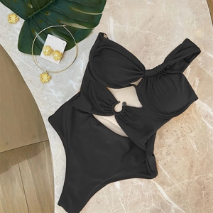Bikinis Sexis JSN 2025 <span class=keywords><strong>para</strong></span> <span class=keywords><strong>Mujer</strong></span> <span class=keywords><strong>Trajes</strong></span> <span class=keywords><strong>de</strong></span> <span class=keywords><strong>Baño</strong></span> con Aberturas y un Hombro Ropa <span class=keywords><strong>de</strong></span> Playa <span class=keywords><strong>para</strong></span> Dama - Product Image 3