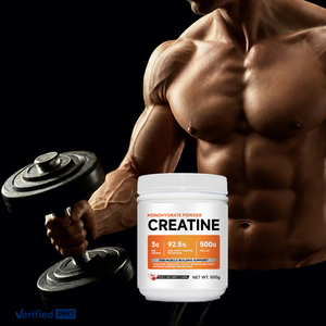Suplementos de Creatina en Polvo Monohidrato de Creatina para Antes del Entrenamiento, para Hombres y Mujeres, Venta al por Mayor OEM - Product Image 2