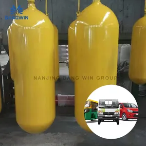 Different Sizes Cng Steel Cylinder Price Gas Certificate Cylinders Storage Ngv Fuel Tank Cascades Tank 200Bar For Sale