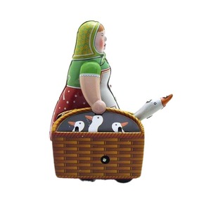 Juguete de Metal Decorativo con Tema de Mujer <span class=keywords><strong>Campesina</strong></span> <span class=keywords><strong>Rusa</strong></span>, Accesorio Creativo para Fotografía - Product Image 5
