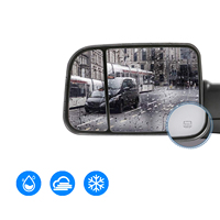 Paire de rétroviseurs de remorquage chauffants pour 1998-2001 pour Dodge pour Ram clignotant manuel télescopique pli nouvel état