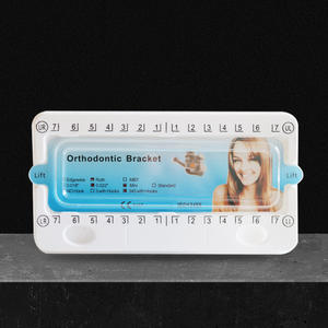 Bracket de Ortodoncia MBT Mini 3-Hook Estándar Roth 0.022 con Ganchos, Herramientas Dentales de Ortodoncia para Adultos - Product Image 3