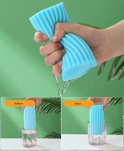 Ma Thuật Miếng Bọt Biển Lau Dễ Dàng Làm Sạch Siêu Hấp Thụ Nước Thân Thiện Với Môi Có Thể Giặt Bọt Tái Sử Dụng Sâu Khử Trùng <span class=keywords><strong>PVA</strong></span> Miếng Bọt Biển - Product Image 2