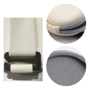 Étui à <span class=keywords><strong>lunettes</strong></span> pliable en cuir avec fermeture éclair ronde, étui souple pour <span class=keywords><strong>lunettes</strong></span>, pochette de rangement portable pour les voyages et les activités de plein air - Product Image 6
