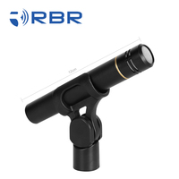 Petit ensemble de microphones à condensateur professionnel avec cordons