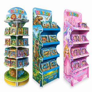 Présentoir <span class=keywords><strong>de</strong></span> sol pliable moderne en PVC expansé imprimé sur mesure avec crochets pour jouets et <span class=keywords><strong>jeux</strong></span> d'enfants et promotion en magasin <span class=keywords><strong>de</strong></span> détail - Product Image 2