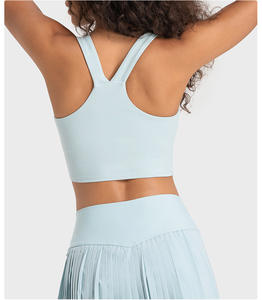 FANCO Factory Custom Golf gonna da Tennis con Shorts 2 pezzi Set di sport sport Fitness Gym Wear per donne Set gonna da Tennis reggiseno - Product Image 4