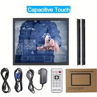Monitor Táctil Capacitivo Industrial ZhengFeng de 15 Pulgadas y 10 Puntos con Sistema Android, CPU I5/I7, Computadora Integrada en Stock