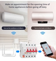 Disjoncteur intelligent WiFi Tuya 4P 16A-125A, interrupteur automatique, surcharge, court-Circuit, fonctionne avec Alexa, l'application Smart MCB, nouveau