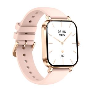 ساعة ذكية نسائية رقيقة جدا MK90 شاشة لمس عالية الدقة شاشة اتصال BT استدعاء IP68 مقاومة للماء SpO2 تتبع النوم ، IOS أندرويد - Product Image 2