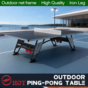 <span class=keywords><strong>Table</strong></span> <span class=keywords><strong>de</strong></span> ping-pong <span class=keywords><strong>de</strong></span> haute qualité SZX pour intérieur/extérieur avec filet <span class=keywords><strong>de</strong></span> compétition, montage facile requis - Product Image 3