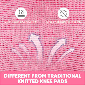 Genouillères roses de volley-ball avec coussin de haute protection pour volley-ball, course à pied, nettoyeur de maison, travailleur, haltérophilie, danseur - Product Image 6