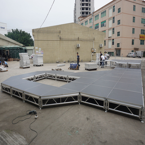 Escenario de iluminación portátil de aluminio escenario modular de fiesta al aire libre - Product Image 3
