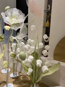 Le décor de mariage le <span class=keywords><strong>lys</strong></span> de la vallée, petit et frais, peut être associé arbitrairement au papier <span class=keywords><strong>géant</strong></span> le <span class=keywords><strong>lys</strong></span> de la vallée, V106 - Product Image 2