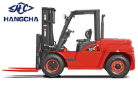 Chariot élévateur diesel Hangcha série X 5t/6t/7t/8,5t/10t, chariot élévateur industriel lourd pour la logistique portuaire