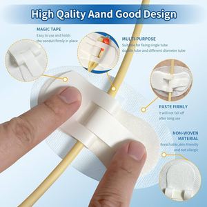 Vente directe d'usine de bande adhésive de fixation pour tubes de drainage médical, bande adhésive de fixation pour cathéter urinaire, et bande adhésive pour dialyse péritonéale des voies biliaires. - Product Image 2