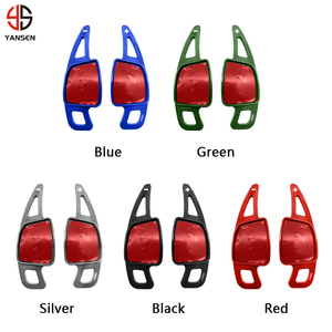 2 pcs/lot Car Sports Volant Shifter Paddle Shifter Fit pour <span class=keywords><strong>Audi</strong></span> A3 A4 A5 A7 A8 <span class=keywords><strong>S3</strong></span> S4 S5 S6 S7 2020 <span class=keywords><strong>2021</strong></span> ABS Carbon Fiber - Product Image 1