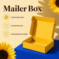 Wellpappe Recycelbare Logo-Geschenkverpackung Rosa Schuhkartons Kleidungsboxen Papier-Versandtaschen Versandkartons für Kleinunternehmen