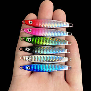 EW-señuelo de pesca de tiro largo, plantilla de metal de 7g-30g, cebo Jigger con doble gancho - Product Image 3