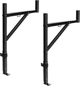 Reynol Camion Rack 19-34 pouces Extensible Camion Échelle Rack <span class=keywords><strong>pour</strong></span> Heavy Duty Camion Lit Rack <span class=keywords><strong>pour</strong></span> Kayak <span class=keywords><strong>pour</strong></span> <span class=keywords><strong>Remorque</strong></span> - Product Image 1