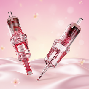 Nouvelles aiguilles de cartouche de <span class=keywords><strong>tatouage</strong></span> jetables en acier inoxydable universelles pour maquillage permanent, cartouche à <span class=keywords><strong>encre</strong></span> à refoulement pour sourcils, art corporel - Product Image 1