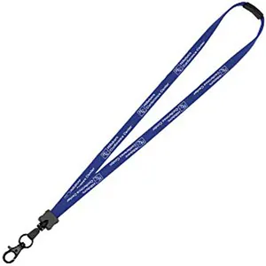 Custom Design Lanyard Met Nek Gesp-Grote Metalen Kreeft Klauw