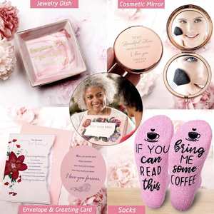 Los Mejores Regalos de Cumpleaños, Regalos de Navidad para Mamá de la Parte de su Hija/Hijo, Feliz Cumpleaños Mamá/Abuela, Set de Regalo de los Nietos - Product Image 4