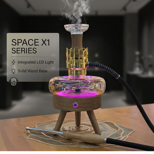 Shisha Space X1 con Luz LED, Venta al por Mayor, Hookah Árabe <span class=keywords><strong>UFO</strong></span>, Set de Chicha, Directo de Fábrica - Product Image 1