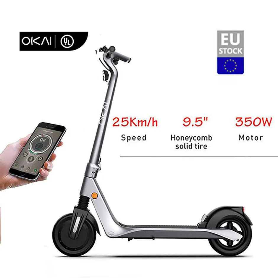 OKAI ES500 быстрая доставка от двери до двери ES500 36 В 350 Вт высококачественный электрический <span class=keywords><strong>скутер</strong></span> для взрослых с двумя колесами со склада в ЕС