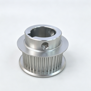 <span class=keywords><strong>Poulie</strong></span> de distribution en aluminium sur mesure 72T HTD3M 15mm, roue synchrone avec gorge à clavette <span class=keywords><strong>et</strong></span> trou pour vis de réglage pour transmission d'équipements d'automatisation - Product Image 5