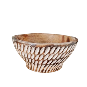 <b>Set</b> of Two Handmade Sustainable Wooden <b>Bowls</b> for Serving Mixing Salad <b>Soup</b> Custom Made Acacia Wood Salad <b>Soup</b> <b>Bowl</b> - Product Image 6