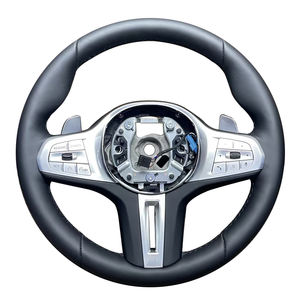 Volante Sportivo in Fibra di Carbonio e Pelle per BMW Serie F10 F30 <span class=keywords><strong>F20</strong></span> F32 F36 F80 F82 M3 M4 <span class=keywords><strong>M</strong></span> E Sport - Product Image 1