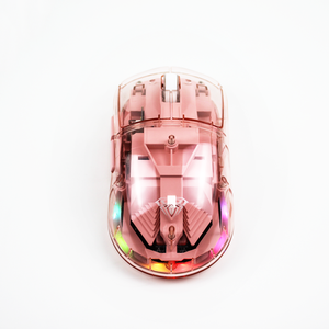 2025 AULA SC660 Novo E-Sports Com <span class=keywords><strong>Fio</strong></span> Gaming <span class=keywords><strong>Mouse</strong></span> RGB Luz Três-Modo Transparente <span class=keywords><strong>Mouse</strong></span> <span class=keywords><strong>Sem</strong></span> <span class=keywords><strong>Fio</strong></span> Backlit 3D para Jogos de Escritório - Product Image 2