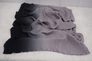 Écharpe de tête musulmane en mousseline de soie, voile de base, Hijab ombré, châles plissés, collection 2020 - Product Image 5